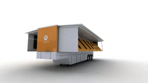 Trailer abatible