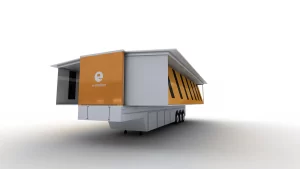 Trailer abatible