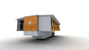 Trailer abatible