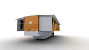 Trailer abatible