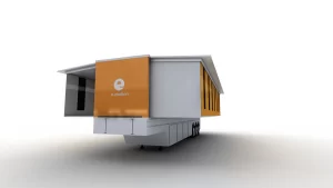 Trailer abatible