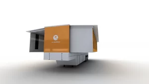 Trailer abatible