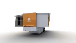 Trailer abatible