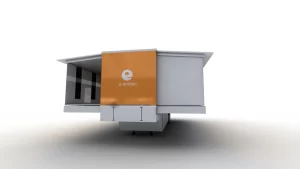 Trailer abatible