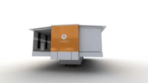 Trailer abatible