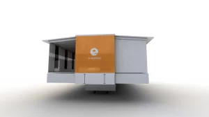 Trailer abatible