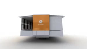 Trailer abatible