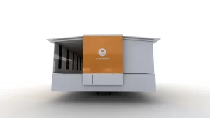 Trailer abatible