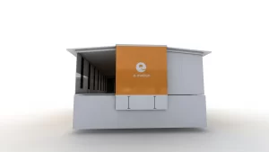 Trailer abatible