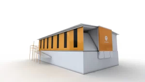 Trailer abatible