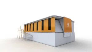 Trailer abatible