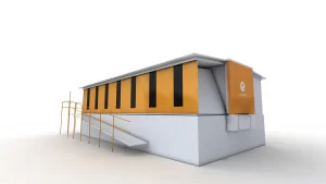Trailer abatible
