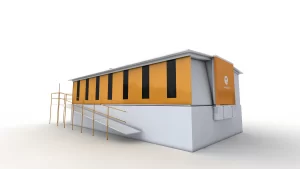 Trailer abatible