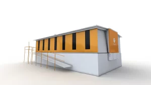 Trailer abatible