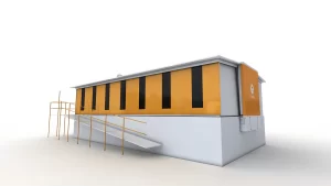 Trailer abatible