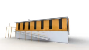 Trailer abatible