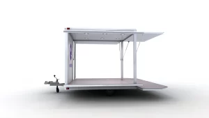 Tráiler abatible